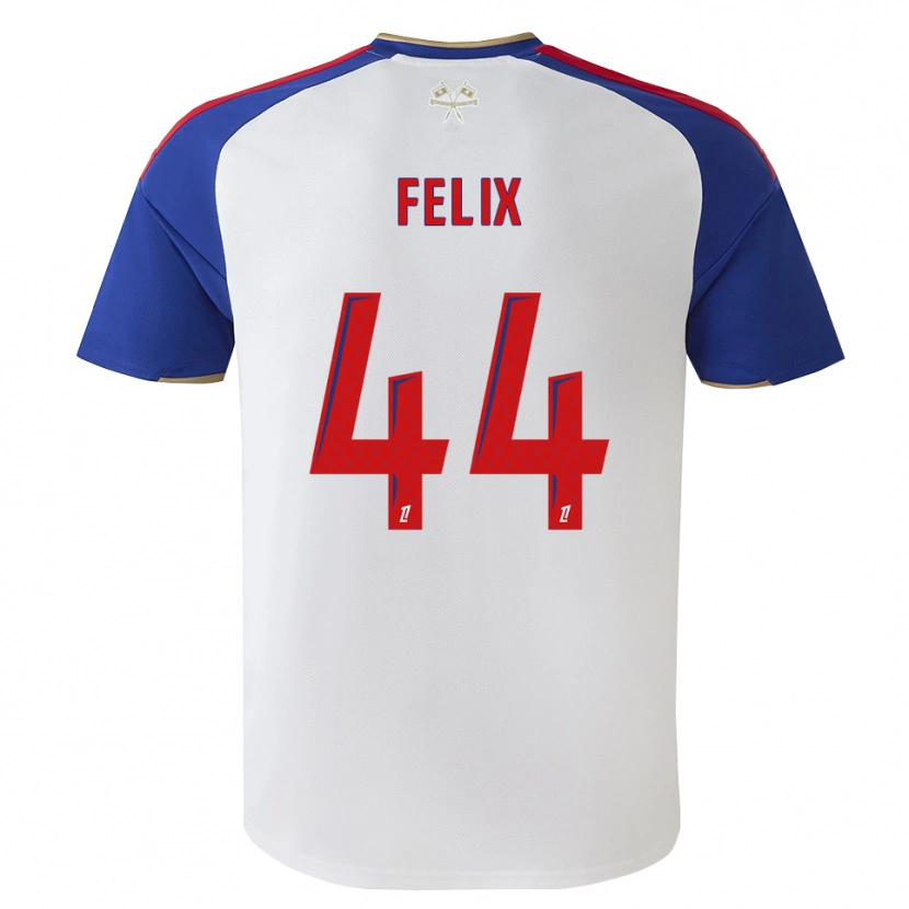 Danxen Heren Marley Felix #44 Royalblue Rood Wit Thuisshirt Thuistenue 2026/27 T-Shirt