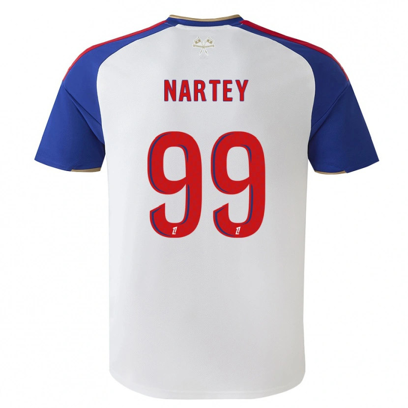 Danxen Heren Noah Nartey #99 Royalblue Rood Wit Thuisshirt Thuistenue 2026/27 T-Shirt