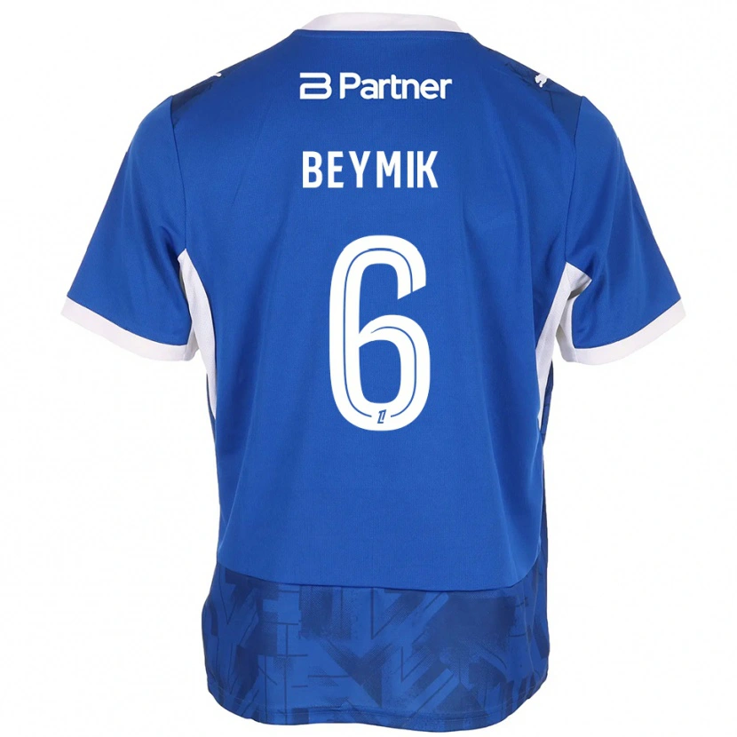 Danxen Heren Adam Beymik #6 Mediumblue Wit Thuisshirt Thuistenue 2026/27 T-Shirt