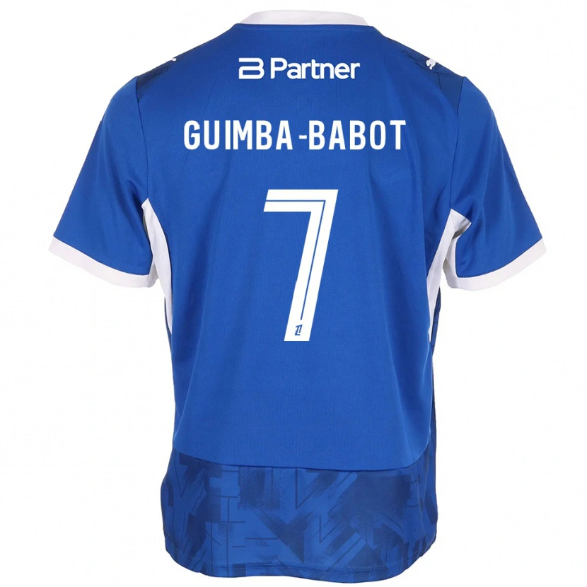 Danxen Heren Khays Guimba-Babot #7 Mediumblue Wit Thuisshirt Thuistenue 2026/27 T-Shirt