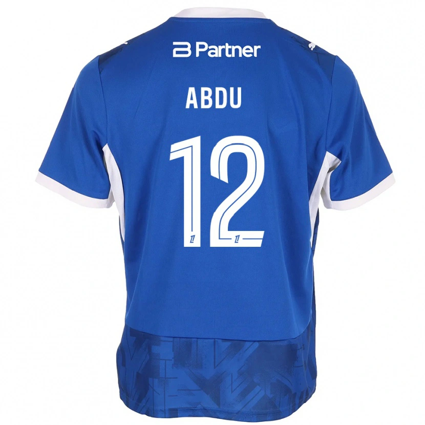 Danxen Heren Abdu Conté #12 Mediumblue Wit Thuisshirt Thuistenue 2026/27 T-Shirt