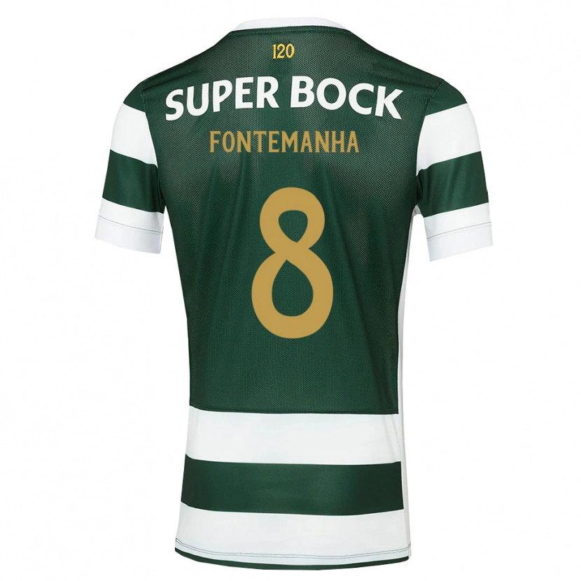 Danxen Heren Rita Fontemanha #8 Donkerleigrijswit Thuisshirt Thuistenue 2026/27 T-Shirt