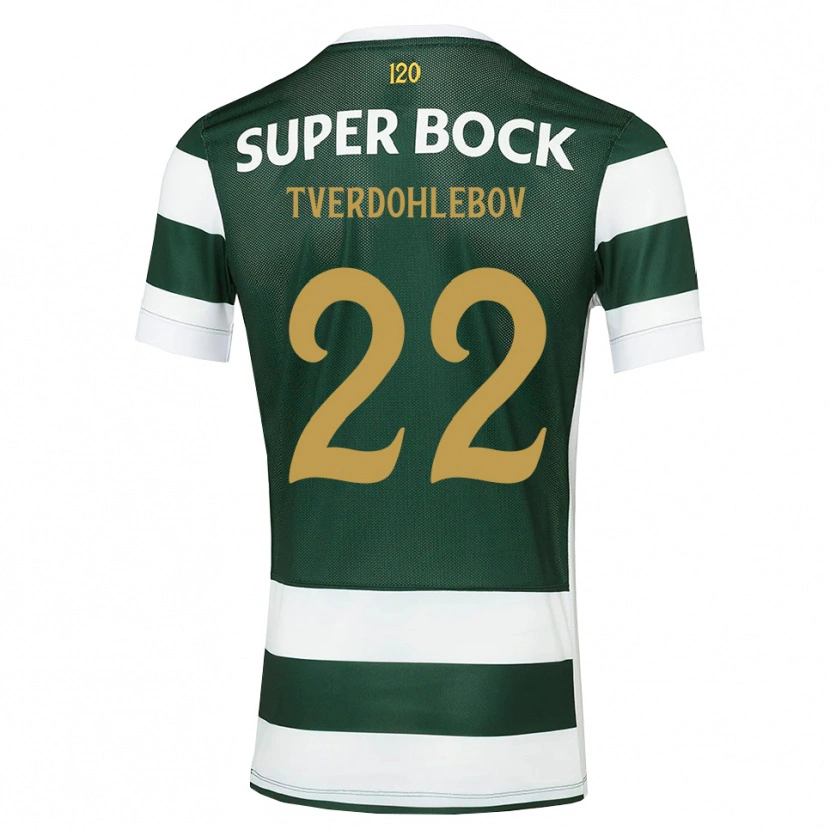Danxen Heren Alex Tverdohlebov #22 Donkerleigrijswit Thuisshirt Thuistenue 2026/27 T-Shirt