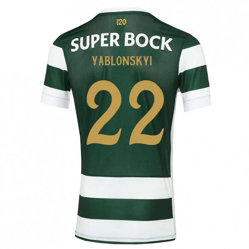 Danxen Heren Ilya Yablonskyi #22 Donkerleigrijswit Thuisshirt Thuistenue 2026/27 T-Shirt