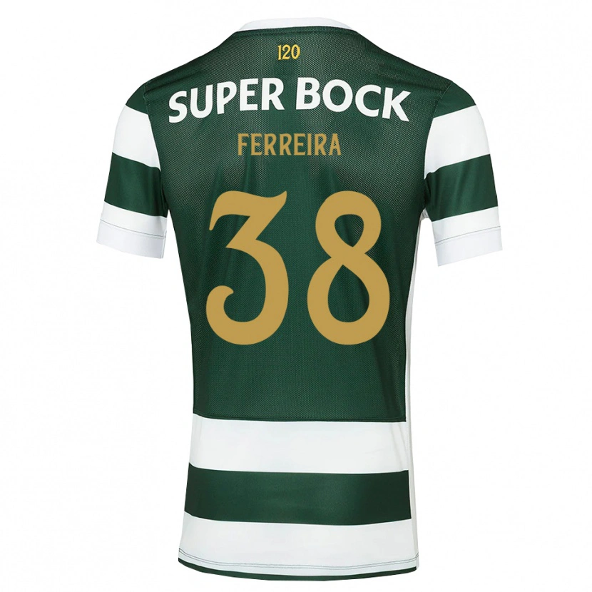 Danxen Heren Marta Ferreira #38 Donkerleigrijswit Thuisshirt Thuistenue 2026/27 T-Shirt