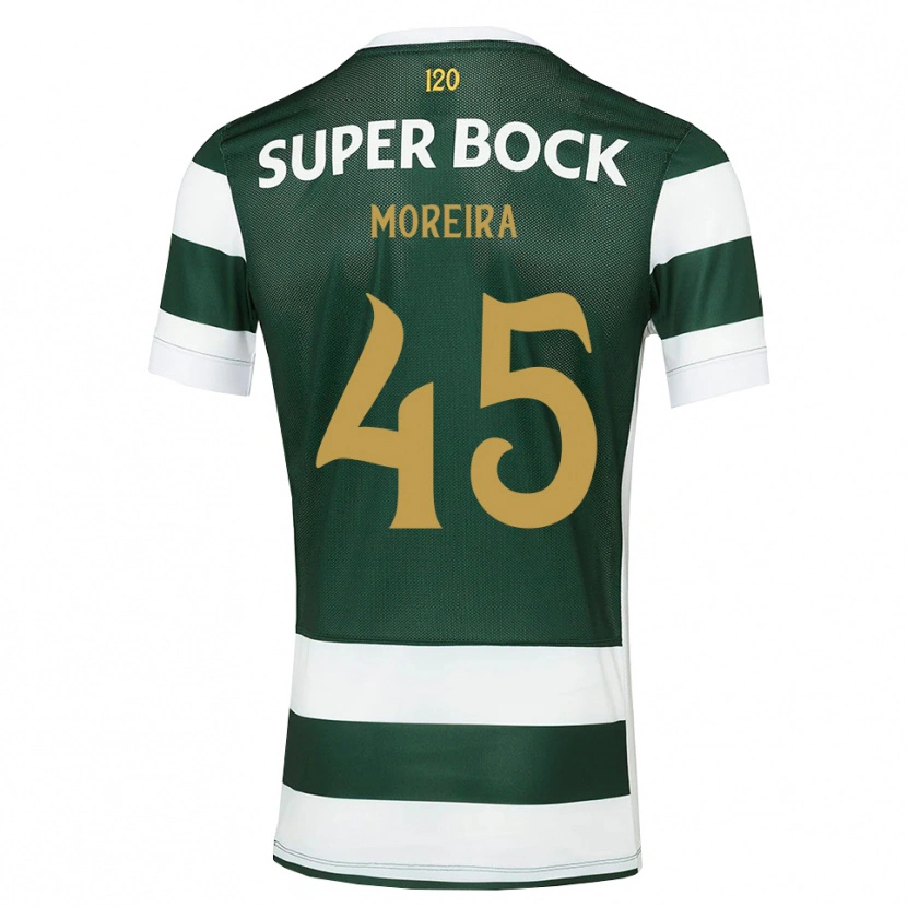 Danxen Heren David Moreira #45 Donkerleigrijswit Thuisshirt Thuistenue 2026/27 T-Shirt