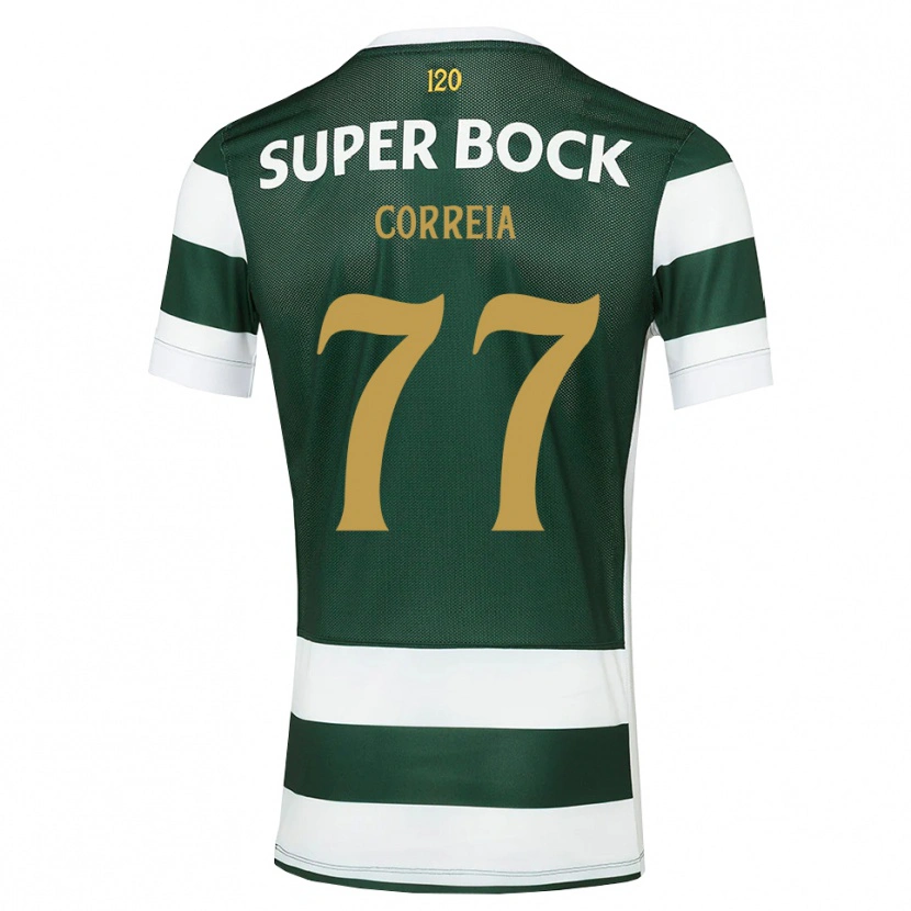 Danxen Heren Alícia Correia #77 Donkerleigrijswit Thuisshirt Thuistenue 2026/27 T-Shirt