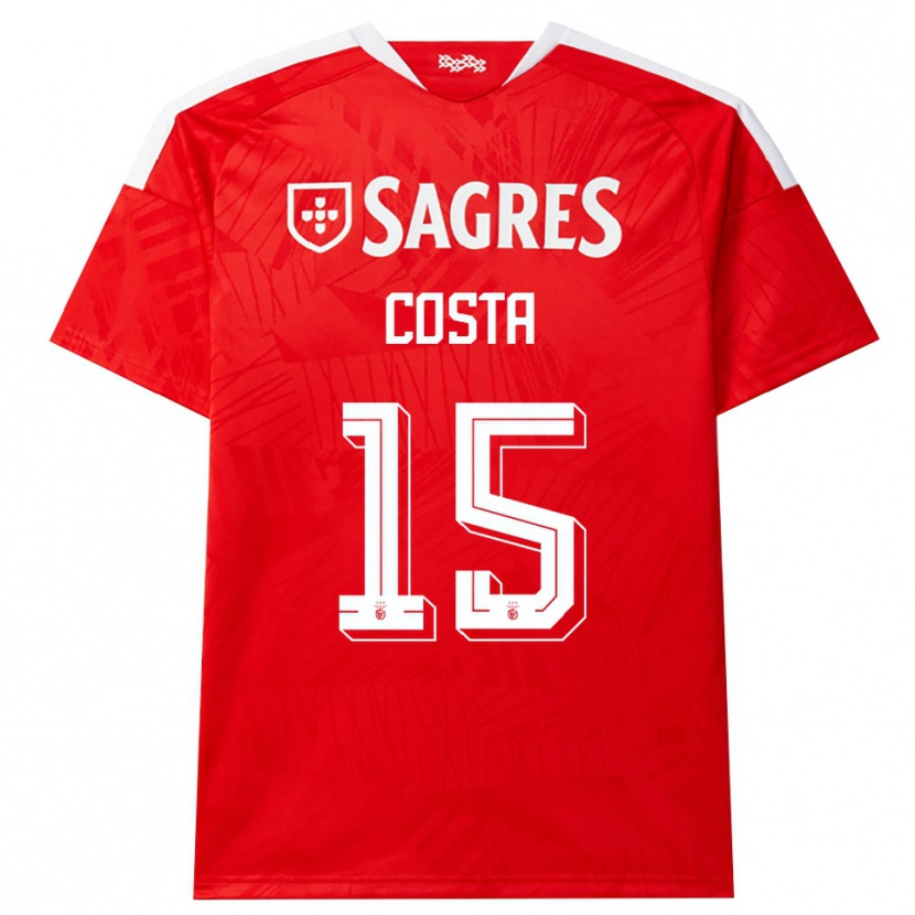 Danxen Heren Carole Costa #15 Rood Wit Geel Thuisshirt Thuistenue 2026/27 T-Shirt