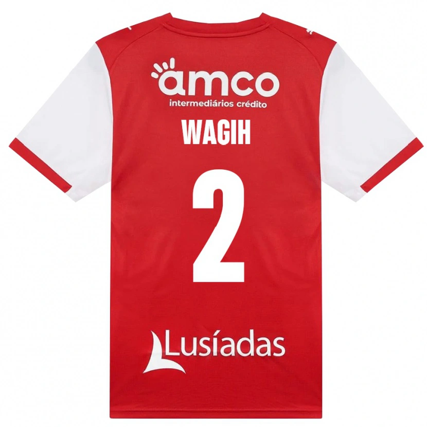 Danxen Heren Youssef Wagih #2 Wit Rood Zwart Thuisshirt Thuistenue 2026/27 T-Shirt