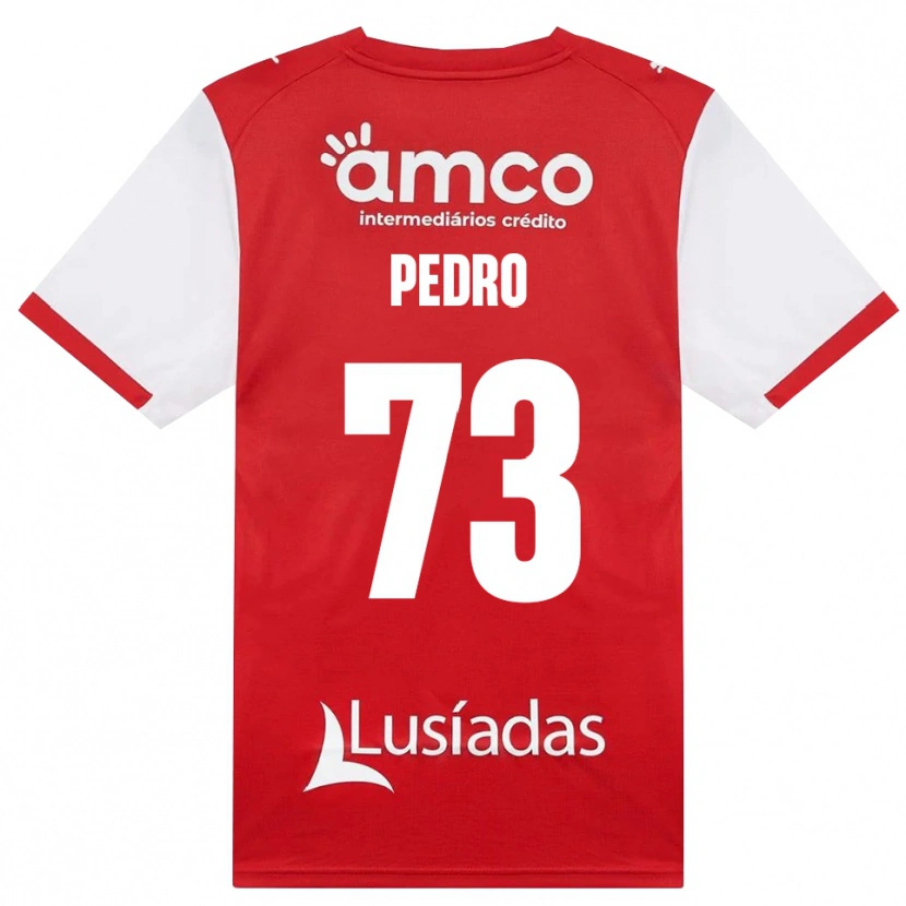 Danxen Heren Zé Pedro #73 Wit Rood Zwart Thuisshirt Thuistenue 2026/27 T-Shirt