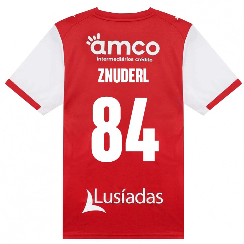 Danxen Heren Tai Znuderl #84 Wit Rood Zwart Thuisshirt Thuistenue 2026/27 T-Shirt