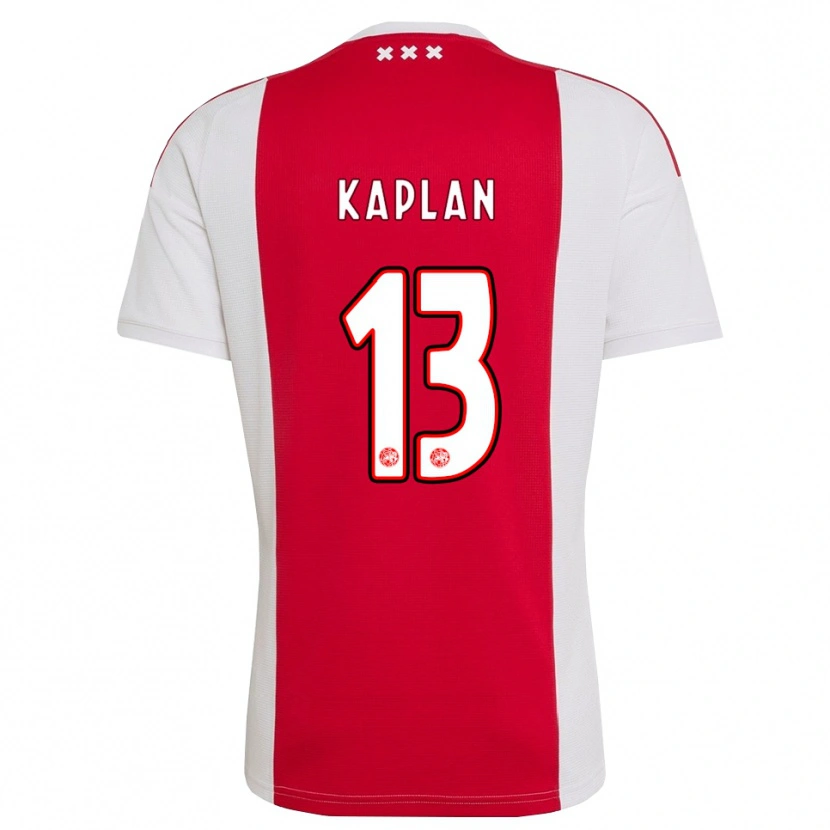 Danxen Heren Ahmetcan Kaplan #13 Rood Wit Geel Thuisshirt Thuistenue 2026/27 T-Shirt
