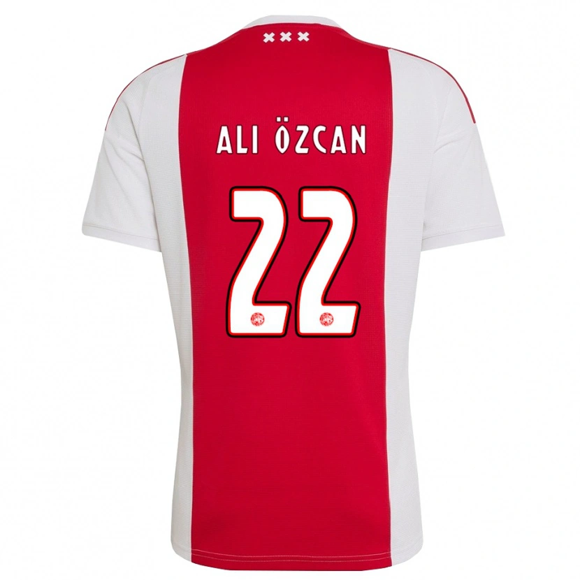 Danxen Heren Akın Ali Özcan #22 Rood Wit Geel Thuisshirt Thuistenue 2026/27 T-Shirt