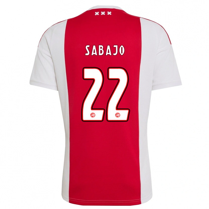 Danxen Heren Quinty Sabajo #22 Rood Wit Geel Thuisshirt Thuistenue 2026/27 T-Shirt