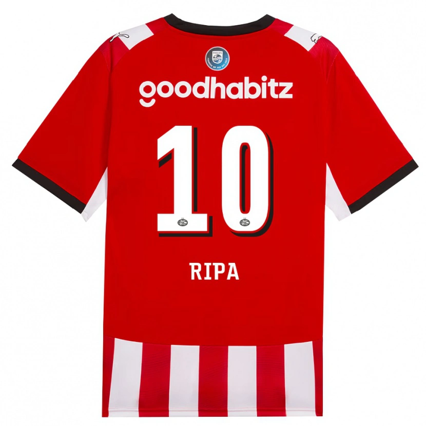 Danxen Heren Chimera Ripa #10 Rood Wit Zwart Thuisshirt Thuistenue 2026/27 T-Shirt