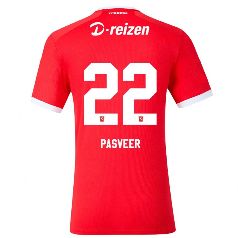 Danxen Heren Remko Pasveer #22 Rood Wit Thuisshirt Thuistenue 2026/27 T-Shirt