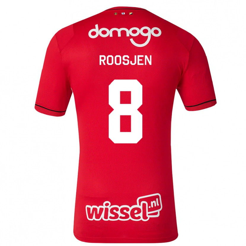 Danxen Heren Judith Roosjen #8 Rood Wit Zwart Thuisshirt Thuistenue 2026/27 T-Shirt