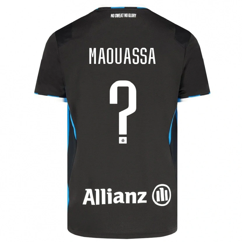 Danxen Heren Faitout Maouassa #0 Zwart Rood Blauw Thuisshirt Thuistenue 2026/27 T-Shirt