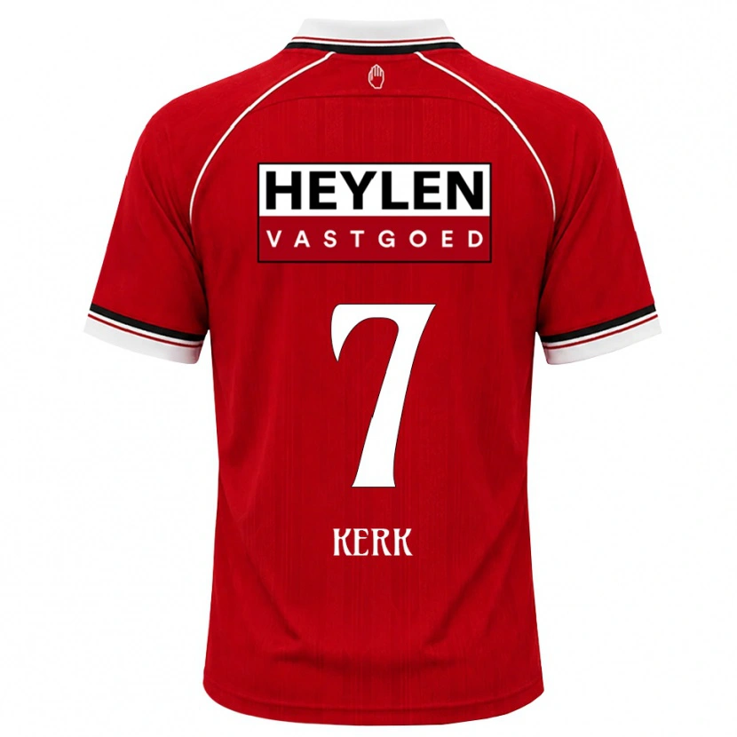 Danxen Heren Gyrano Kerk #7 Rood Wit Zwart Thuisshirt Thuistenue 2026/27 T-Shirt
