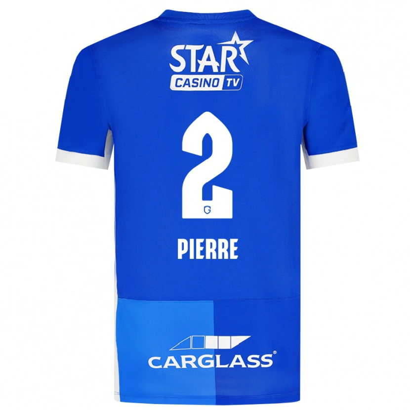 Danxen Heren Kayden Pierre #2 Mediumblauw Koninklijkblauw Wit Thuisshirt Thuistenue 2026/27 T-Shirt