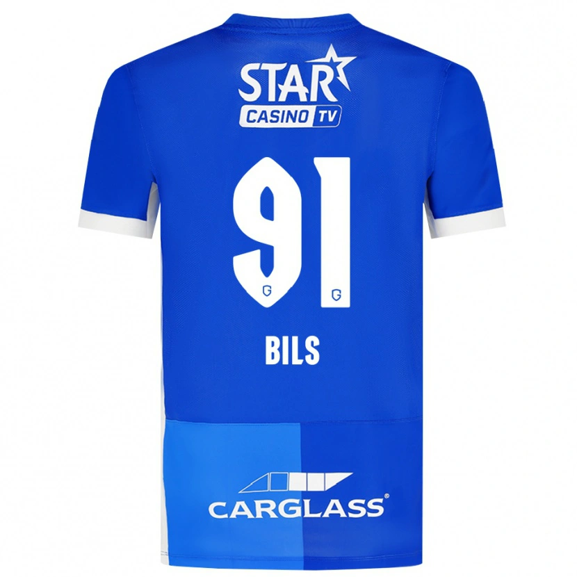 Danxen Heren Elise Bils #91 Mediumblauw Koninklijkblauw Wit Thuisshirt Thuistenue 2026/27 T-Shirt