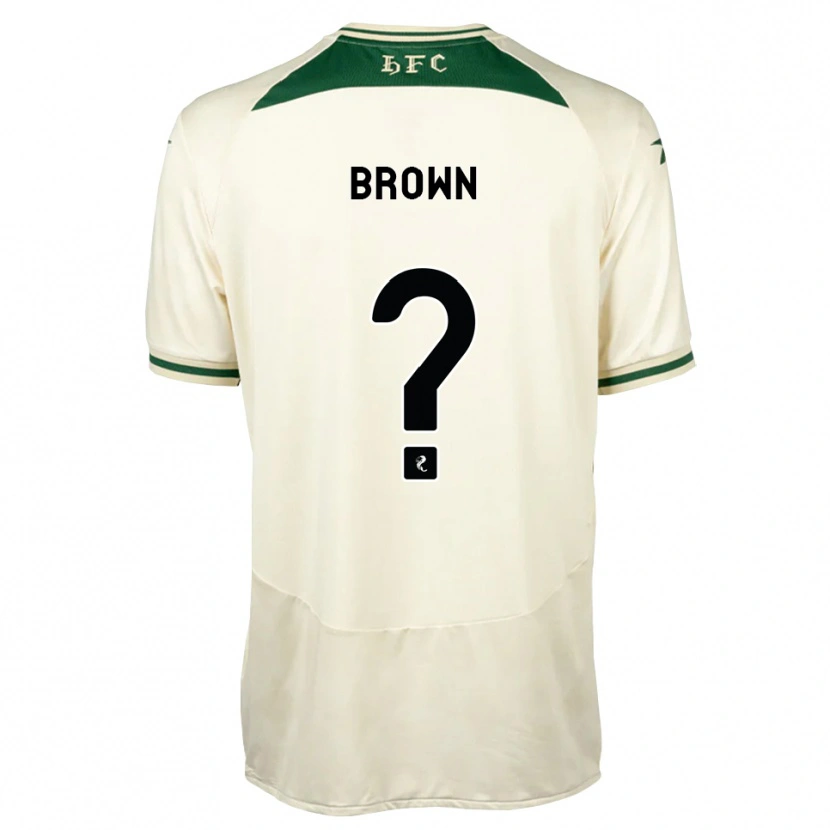 Danxen Heren Fraser Brown #0 Wit Bosgroen Uitshirt Uittenue 2026/27 T-Shirt