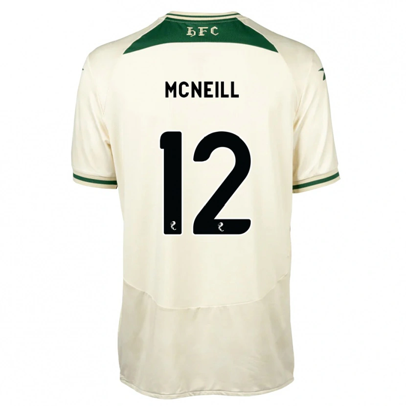 Danxen Heren Lewis Mcneill #12 Wit Bosgroen Uitshirt Uittenue 2026/27 T-Shirt
