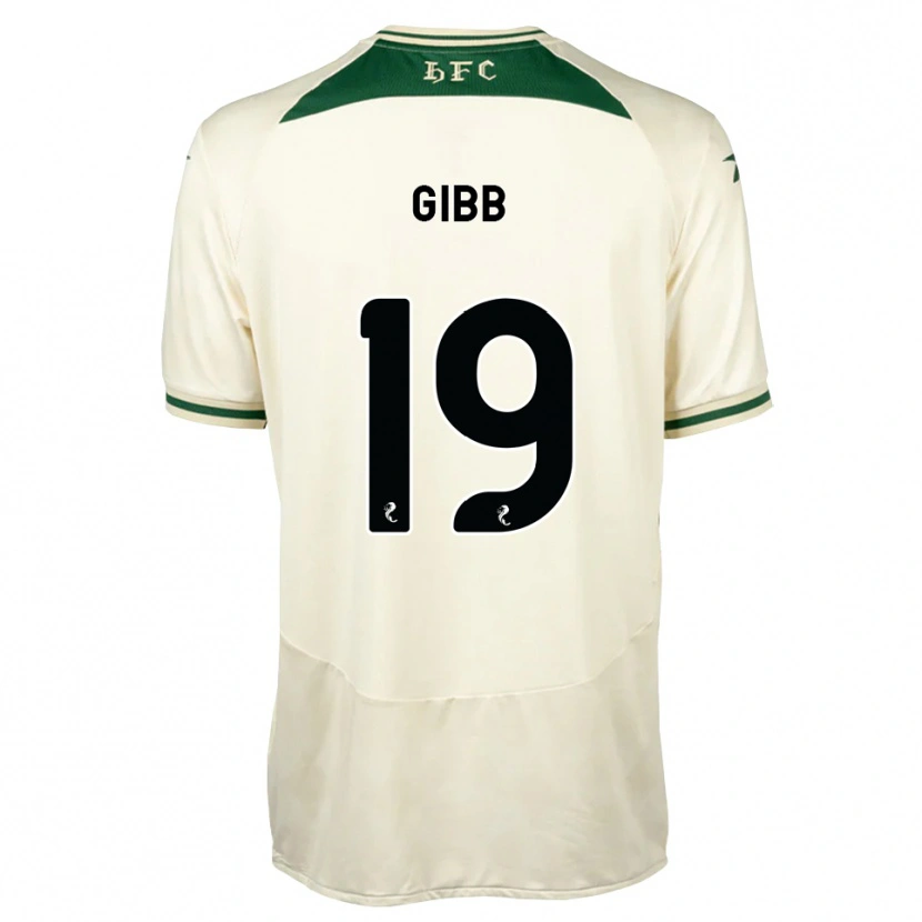 Danxen Heren Caley Gibb #19 Wit Bosgroen Uitshirt Uittenue 2026/27 T-Shirt
