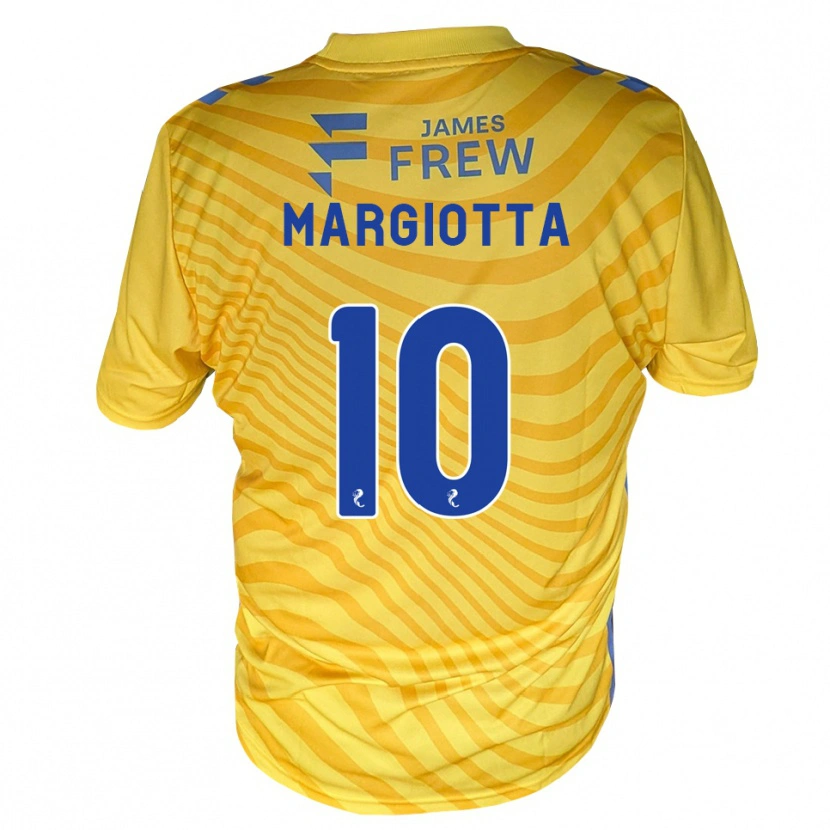 Danxen Heren Remo Margiotta #10 Koningsblauw Geel Uitshirt Uittenue 2026/27 T-Shirt