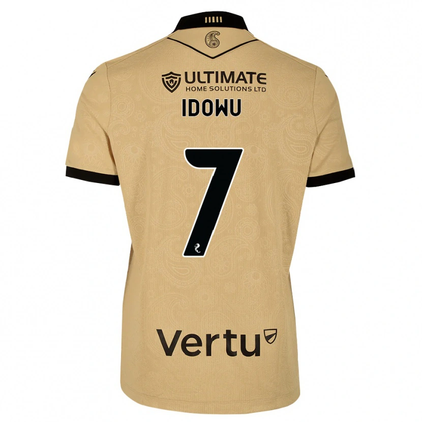 Danxen Heren Roland Idowu #7 Burlywood Zwart Uitshirt Uittenue 2026/27 T-Shirt