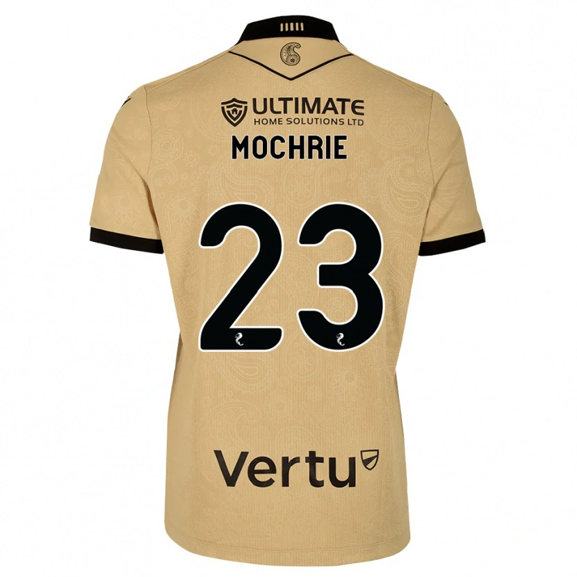 Danxen Heren Chris Mochrie #23 Burlywood Zwart Uitshirt Uittenue 2026/27 T-Shirt