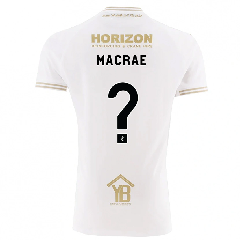 Danxen Heren Jane Macrae #0 Tarwe Wit Uitshirt Uittenue 2026/27 T-Shirt