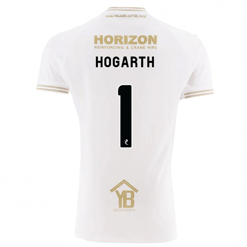 Danxen Heren Nicky Hogarth #1 Tarwe Wit Uitshirt Uittenue 2026/27 T-Shirt
