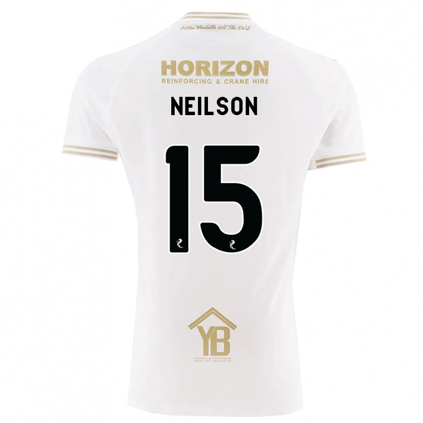 Danxen Heren Lewis Neilson #15 Tarwe Wit Uitshirt Uittenue 2026/27 T-Shirt