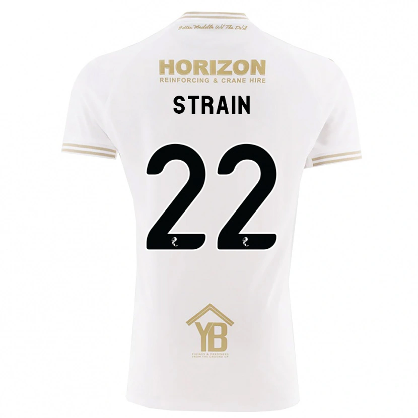Danxen Heren Ryan Strain #22 Tarwe Wit Uitshirt Uittenue 2026/27 T-Shirt