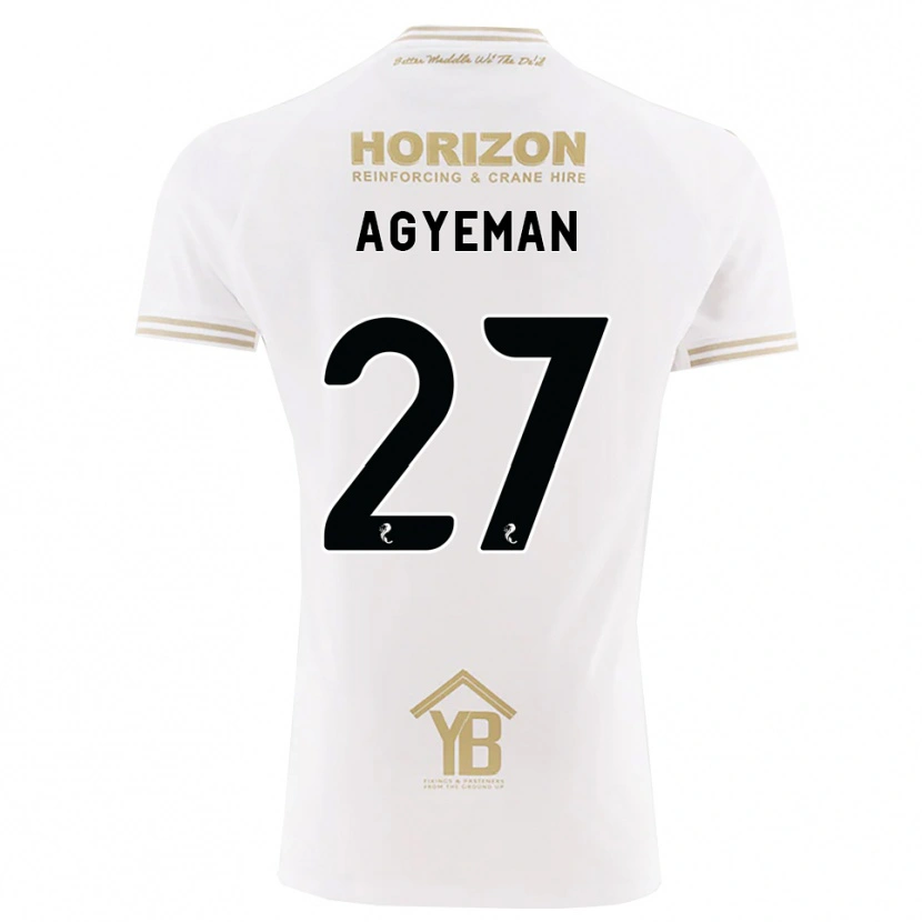 Danxen Heren Alfie Agyeman #27 Tarwe Wit Uitshirt Uittenue 2026/27 T-Shirt