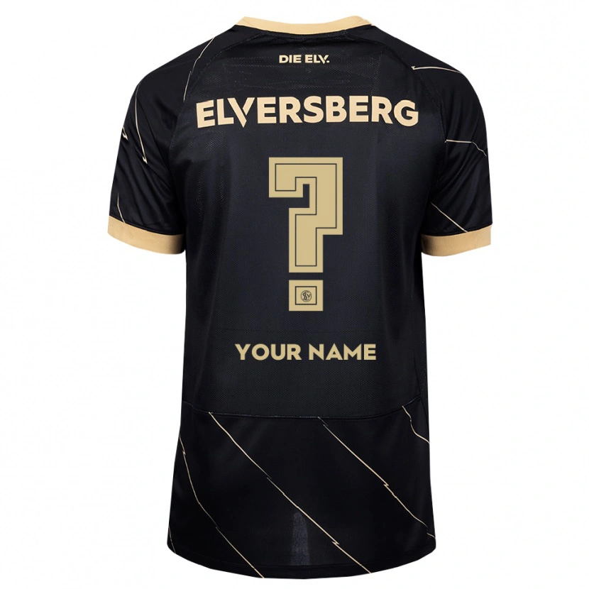 Danxen Heren Uw Naam #0 Zwart Bruin Uitshirt Uittenue 2026/27 T-Shirt