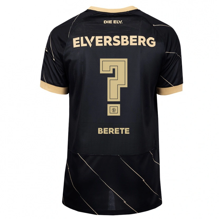 Danxen Heren Bilal Berete #0 Zwart Bruin Uitshirt Uittenue 2026/27 T-Shirt