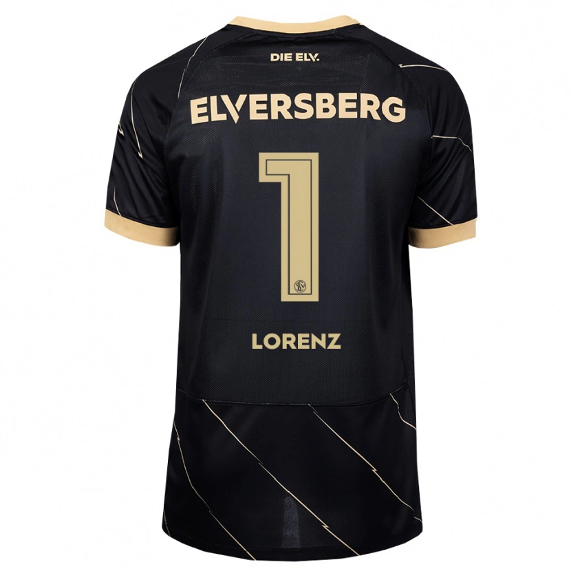 Danxen Heren Paul Lorenz #1 Zwart Bruin Uitshirt Uittenue 2026/27 T-Shirt