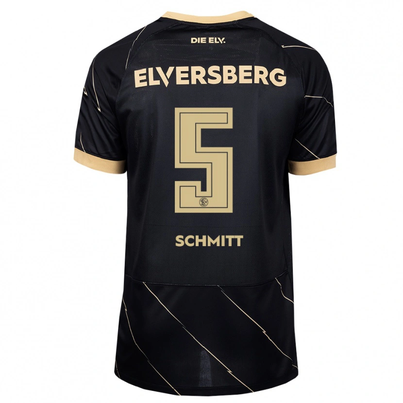 Danxen Heren Leon Schmitt #5 Zwart Bruin Uitshirt Uittenue 2026/27 T-Shirt