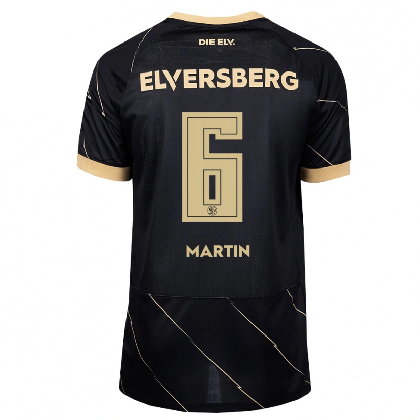 Danxen Heren Lara Martin #6 Zwart Bruin Uitshirt Uittenue 2026/27 T-Shirt