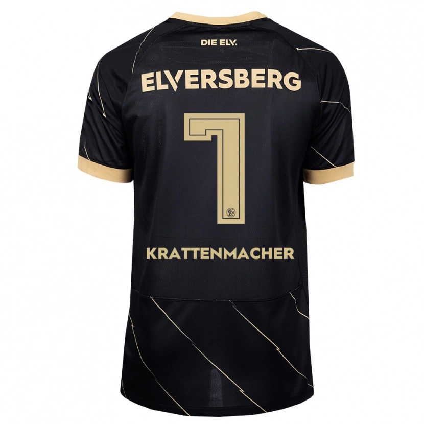 Danxen Heren Maurice Krattenmacher #7 Zwart Bruin Uitshirt Uittenue 2026/27 T-Shirt
