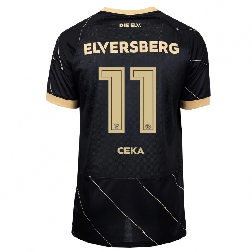 Danxen Heren Jason Ceka #11 Zwart Bruin Uitshirt Uittenue 2026/27 T-Shirt