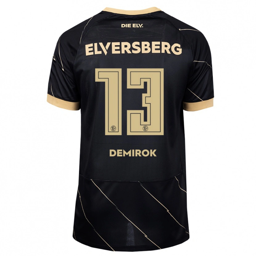 Danxen Heren Kaan Demirok #13 Zwart Bruin Uitshirt Uittenue 2026/27 T-Shirt