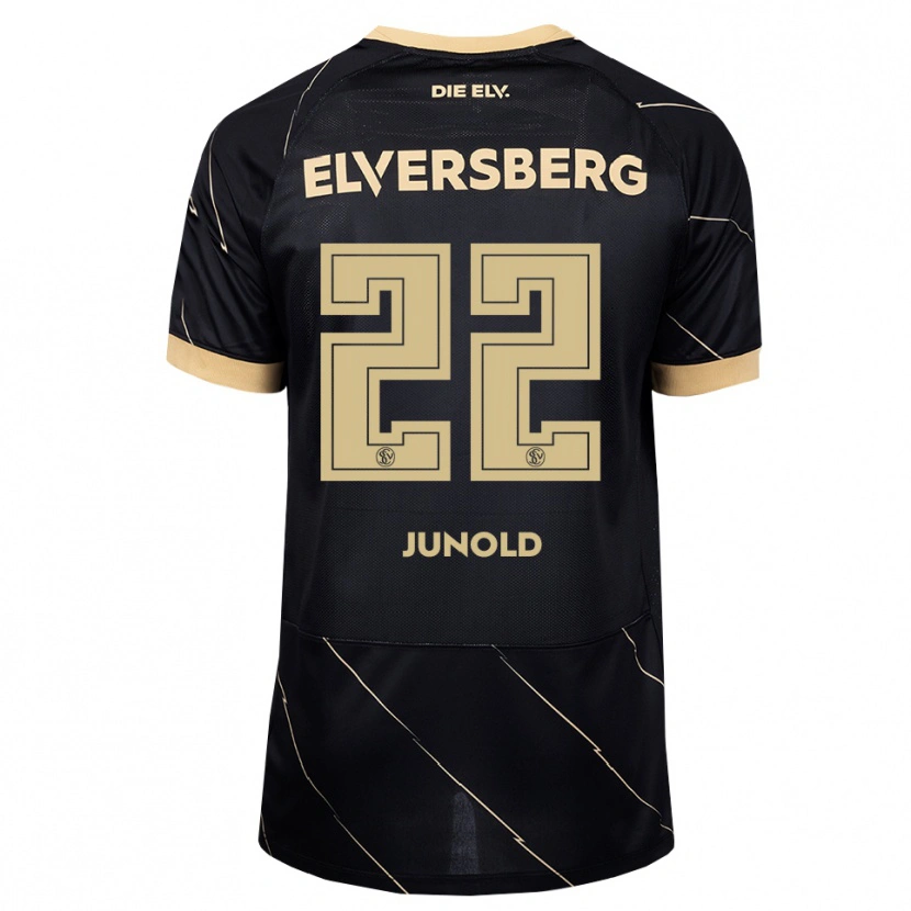 Danxen Heren Emma Junold #22 Zwart Bruin Uitshirt Uittenue 2026/27 T-Shirt