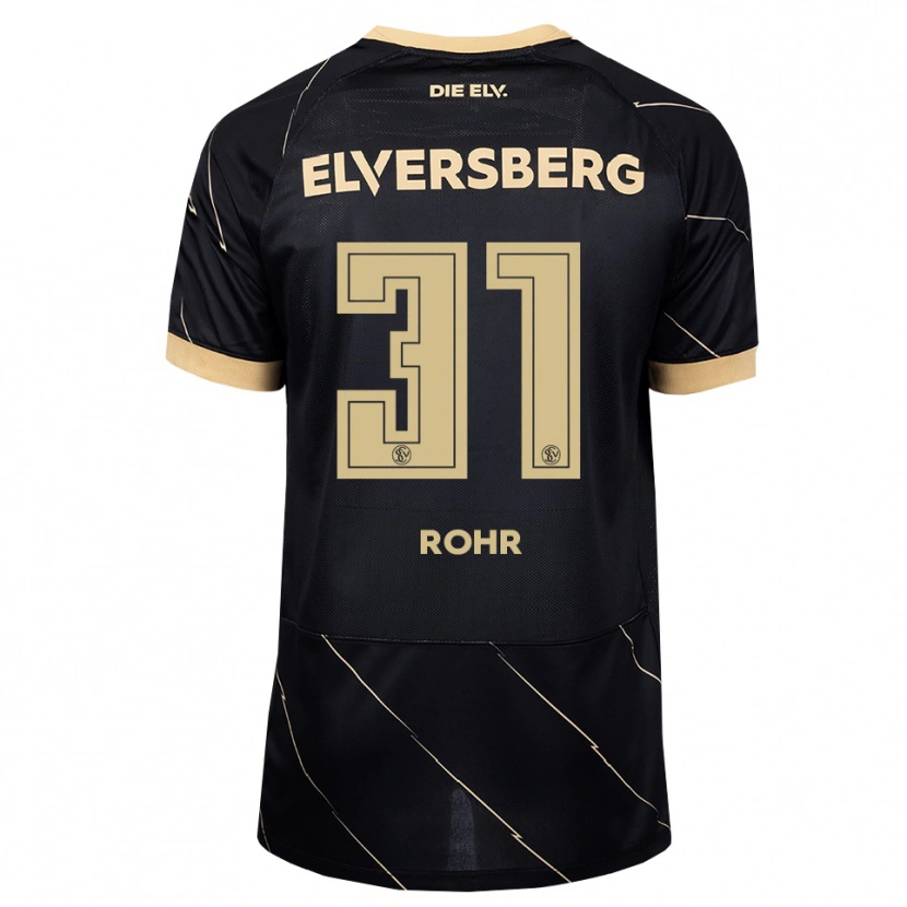 Danxen Heren Maximilian Rohr #31 Zwart Bruin Uitshirt Uittenue 2026/27 T-Shirt