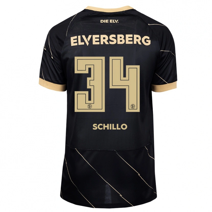Danxen Heren Hannah Schillo #34 Zwart Bruin Uitshirt Uittenue 2026/27 T-Shirt