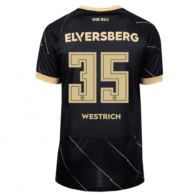 Danxen Heren Louis Westrich #35 Zwart Bruin Uitshirt Uittenue 2026/27 T-Shirt