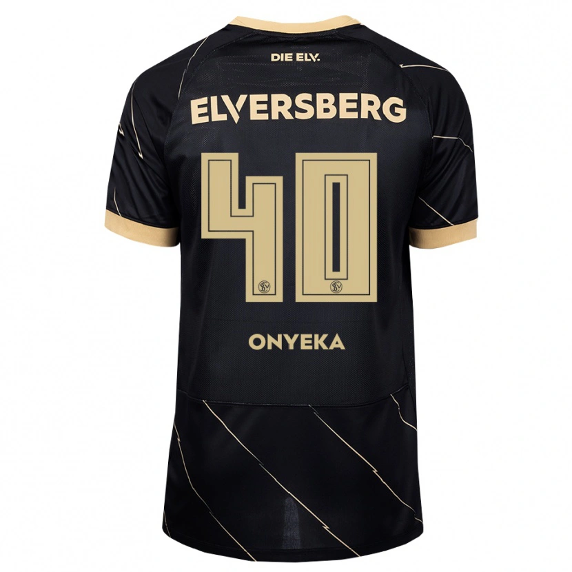 Danxen Heren Francis Onyeka #40 Zwart Bruin Uitshirt Uittenue 2026/27 T-Shirt