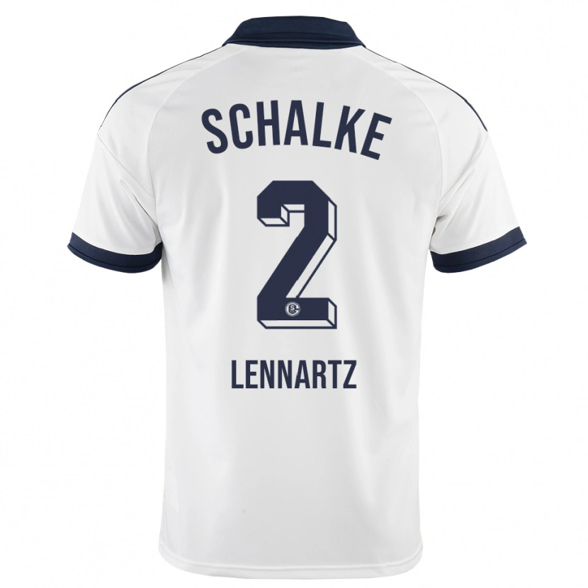 Danxen Heren Max Lennartz #2 Zwart Wit Uitshirt Uittenue 2026/27 T-Shirt